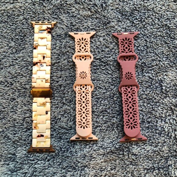 Misc Lot 16 Apple Watch Bands - fits 38/40/41mm Watches Men/Womens Vera Bradley - Picture 2 of 6